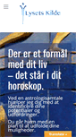 Mobile Screenshot of lysetskilde.dk
